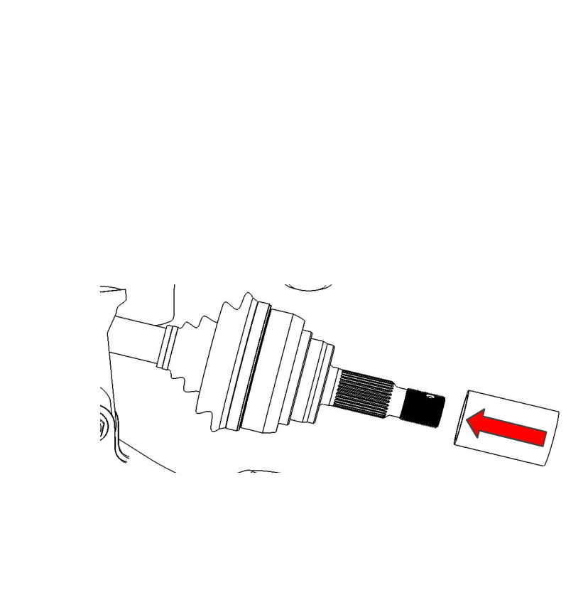 Stub shaft modification — slide cutting tool onto stub shaft