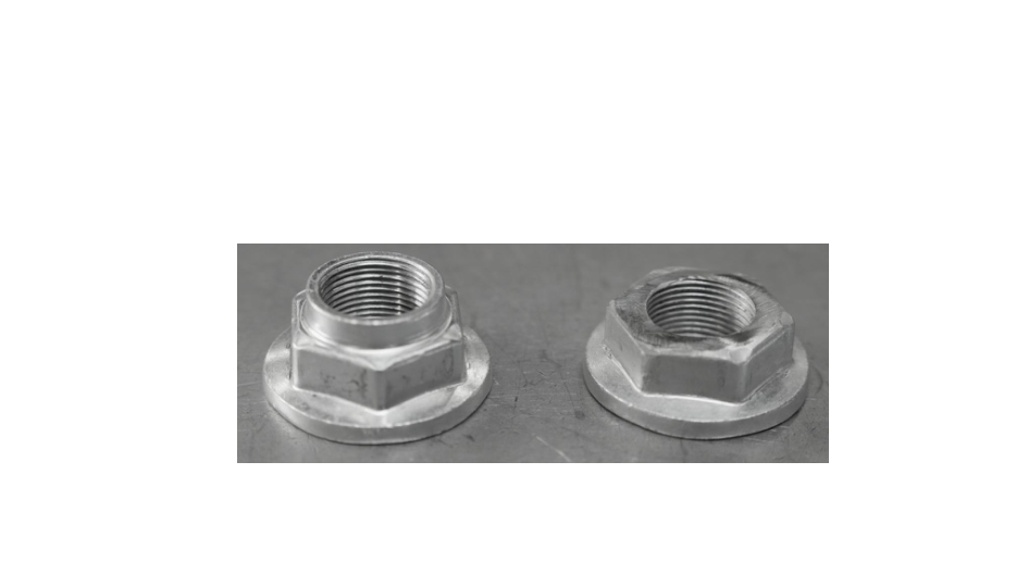 Stub shaft modification — finished stub shaft