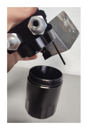 Catch can fully assembled and mounted