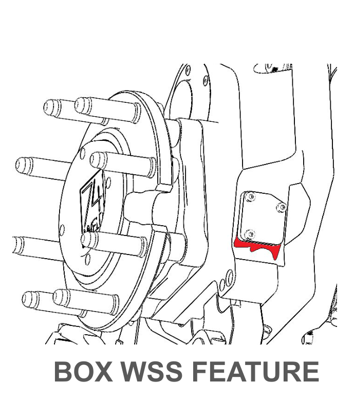 O-ring leak locations — box WSS feature