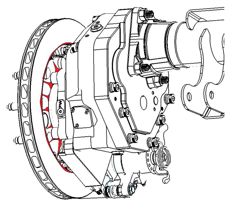 Leak behind unit bearing wheel flange — overview
