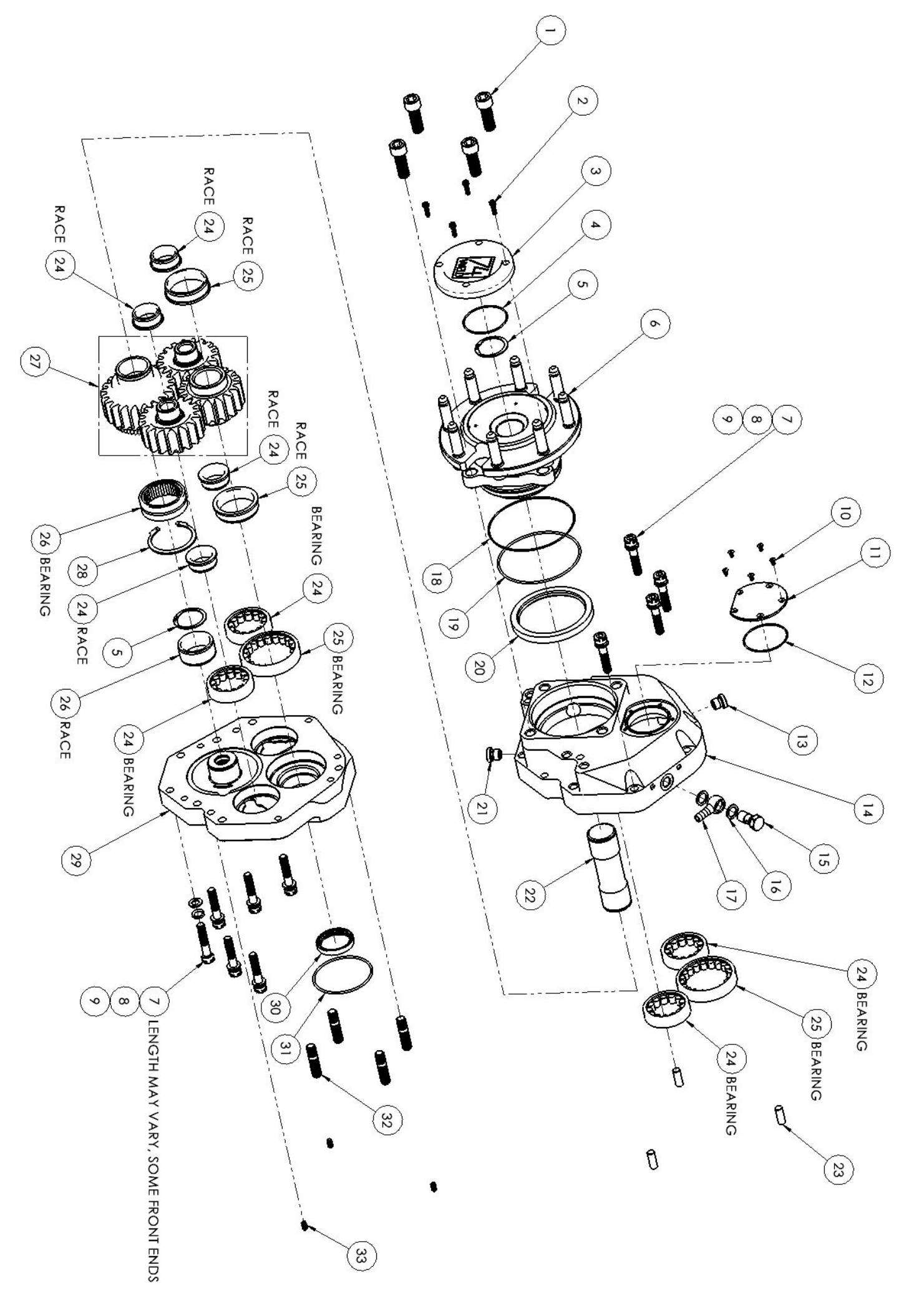 74Weld 1.22 portal — exploded replacement parts diagram