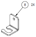 Brake line and hardware