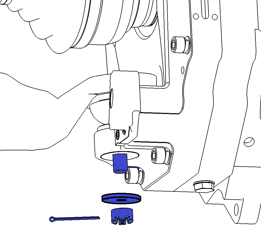 Grease the sealing lip with assembly grease
